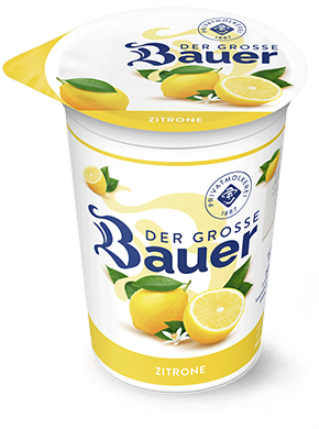 bauer natur joghurt trinkjoghurt 250g teaser zitrone v2