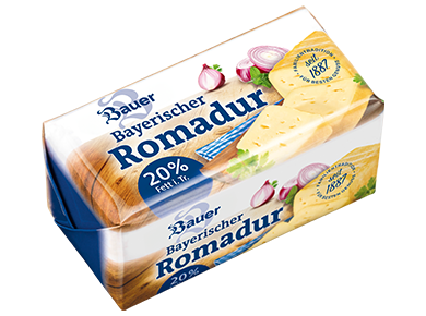 bauer natur weichkaese romandur 20pz produktteaser