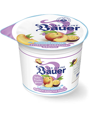 bauer natur joghurt trinkjoghurt erdbeere pfirsich maracuja weniger zucker low bauer natur joghurt trinkjoghurt erdbeere pfirsich maracuja weniger zucker low