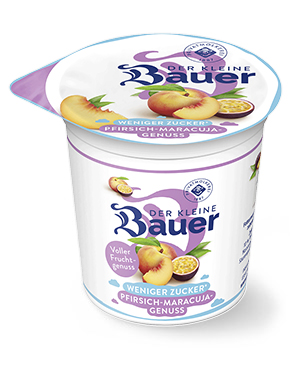 bauer natur joghurt 150g teaser pfirsich maracuja weniger zucker bauer natur joghurt 150g teaser pfirsich maracuja weniger zucker