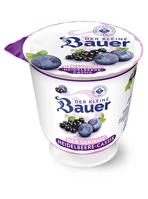bauer natur joghurt 150g teaser heidelbeere cassis sahne bauer natur joghurt 150g teaser heidelbeere cassis sahne